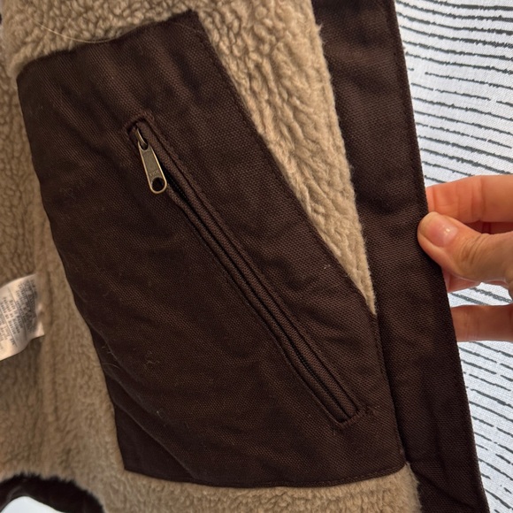 Carhartt Women’s Mock Neck Sherpa Lined Vest - Picture 8 of 11